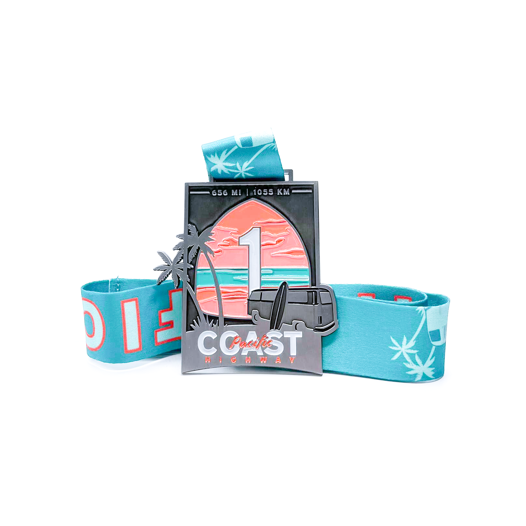 Pacific Coast Highway Challenge - Entry + Medal